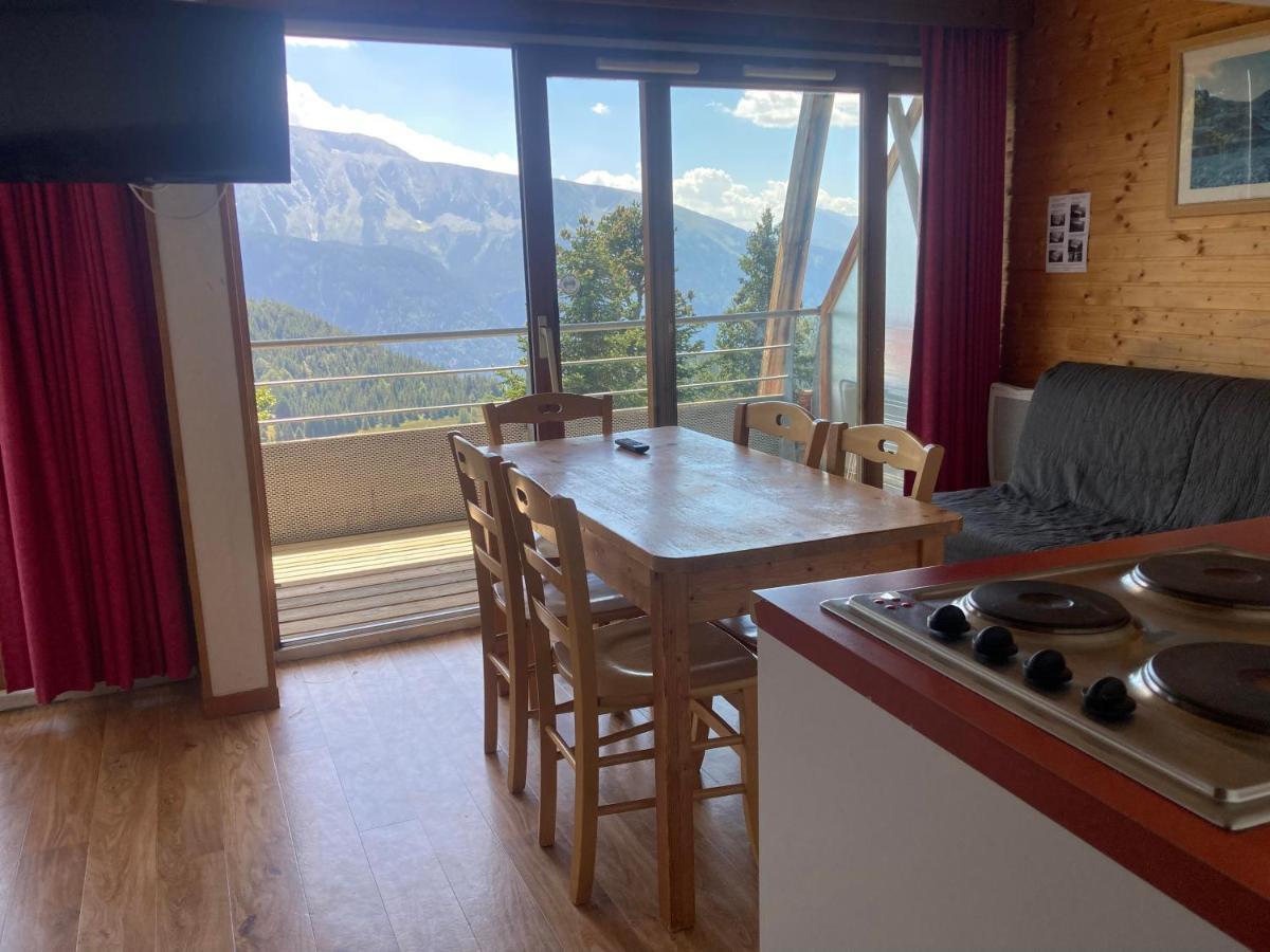 Ferienwohnung Logement Avec Terrasse, Superbe Vue Et Parking Chamrousse Exterior foto